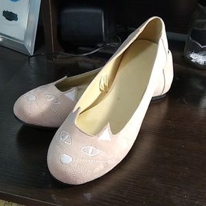 Women's Suede Blush Flats